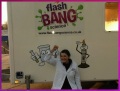 University of Manchester Support, a boost to the FBS team seen in action with Flash and Bang at Crawshawbooth Primary School