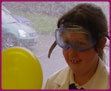 Wow, look at the yellow balloon now and Erin didn't even move her lips!