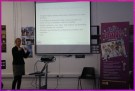 Claire introduces Flashbang Science to undergraduates of UCLan's Game Design course