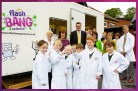 Local businesses from the Wrea Green area join up with the Primary school for a Forensic Science day. Guest Scientist was Adam Baines, Senior Forensic Scientist with Lancashire Constabulary. It may look like a fancy cocktail, it is actually extracted DNA...
