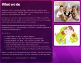 Screenshot of What we do page.